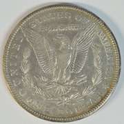 Lustrous AU 1902-S Morgan Silver Dollar. Rare key date