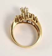 Flashy Diamond 2 Piece Ring Set