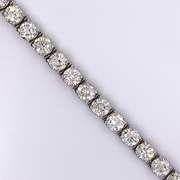 The Most Expensive and investment Quality  +22ctw Diamond Platinum Bracelet