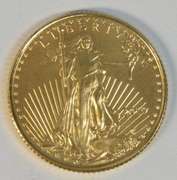 Pristine Superb Gem BU 2019 $5 American Gold Eagle