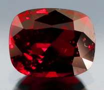 Rare 3.09ct cherry red Umbalite Garnet