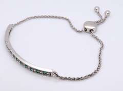 Sterling Silver Gemstone Bracelet