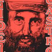 Steve Kaufman (1960-2010) "Fidel Castro" Limited Edition Silkscreen on Canvas, Numbered 36/50 and Hand Signed Inverso with Letter of Authenticity.