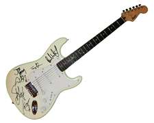 Aerosmith Autographed Facsimile Signed Guitar