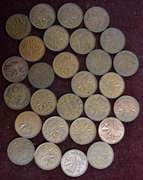 Lot Of 28 Old Canada Cents, Circulated.