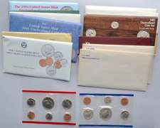 1980-1994 US Mint Sets.