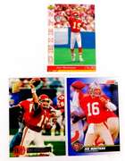 3 Joe Montana Football Cards