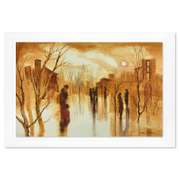 Zina Roitman, Framed Hand Signed Original Painting with Letter of Authenticity.