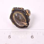 Lavish Approx. 8.10CTS Lemon Citrine Ring in Sterling Silver