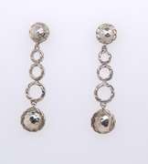 John Hardy Hammered Drop Earrings