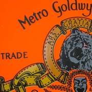 Steve Kaufman (1960-2010), "MGM" Hand Signed Hand Pulled Silkscreen Mixed Media on Canvas with LOA.