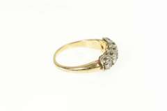 14K Yellow Gold 1.00 Ctw Five Stone Classic Diamond Wedding Ring