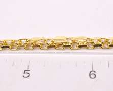 Bright Necklace in Gold Plated Sterling Silver
