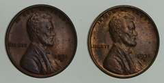 Lot (2) 1931-S Lincoln Wheat Cents