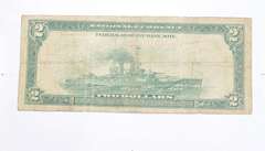 1914 $2 Federal Reserve Bank San Francisco National Currency - Large