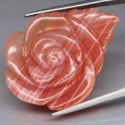 Translucent! 29.36ct banded Agate carving