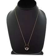 14K GOLD DIAMOND SOLITAIRE NECKLACE