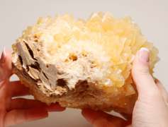 Outstanding 14,288ct Calcite Quartz cluster