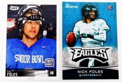 2 Nick Foles 2012 Rookie Football Cards