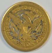 Very scarce 1851-O US $2.50 Liberty Gold Piece