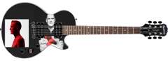 Bryan Adams Shine A Light Signed Epiphone Les Paul Photo Graphics Guitar ACOA