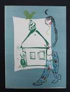 MARC CHAGALL OUR HOUSE IN MY VILLAGE 1960