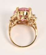 Bold Pink CZ Ring