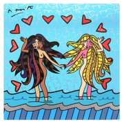 Gemini Girls (Black & White)