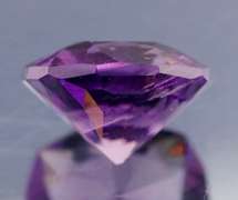 Superb 6.34ct Portuguese cushion cut Bolivian Amethyst