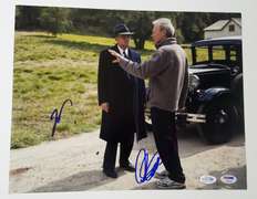 Leonard DICaprio Clint Eastwood Autographed Signed 11x14 Photo ACOA
