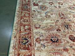 LOVELY VINTAGE REPRO DESIGN RUG 6x9