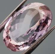 Eye clarity 16.05ct unheated real Bolivian Ametrine
