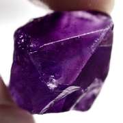 Large 24.57ct untreated uncut Amethyst