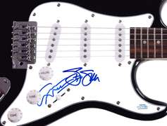 CSNY Stephen Stills & Graham Nash Autographed Signed Guitar ACOA