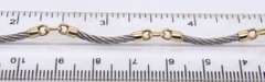 Lovely Gold and Stainless Steel Bracelet