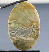 Highly figurative 61.92ct crazy lace Agate