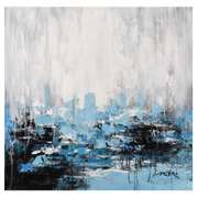 Mani, Original Oil Painting on Canvas (45" x 45"), Hand Signed with Letter of Authenticity.