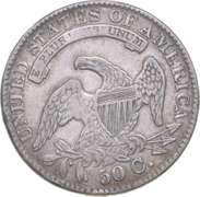 1834 Capped Bust Half Dollar - O-103 Large Date