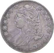 1834 Capped Bust Half Dollar - O-103 Large Date