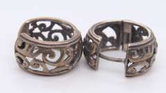 Vintage Sterling Silver Earrings