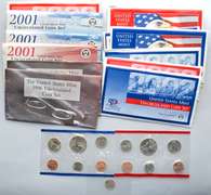 2 Each 1996 2001- 2003 US Mint Sets