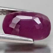 Stunning violet red 3.66ct unheated Ruby