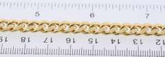 Incredible Yellow Gold Cuban Link Bracelet