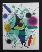 JOAN MIRO ORIGINAL LITHOGRAPH 1975
