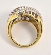 Showy Diamond Cluster Ring