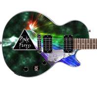 Pink Floyd David Gilmour Gibson Epiphone Les Paul Photo Graphics Guitar ACOA
