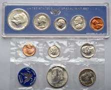8 1965-7 US Special Mint Sets