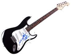 Yeasayer Autographed Signed Guitar ACOA