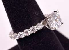 Beautiful Eternity Ring in Sterling Silver