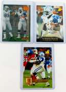 3 Emmitt Smith Football Cards, All 1995